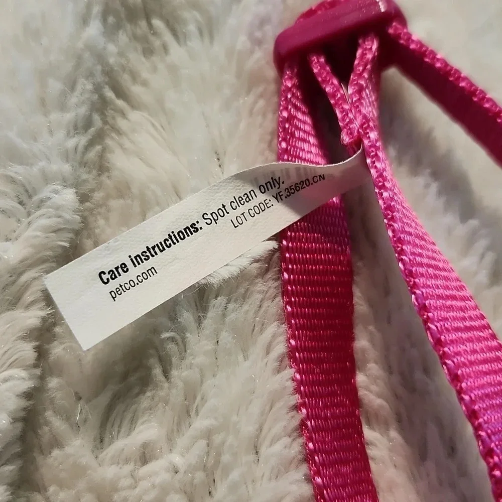 Final Sale Petco Hot Pink Mesh Harness